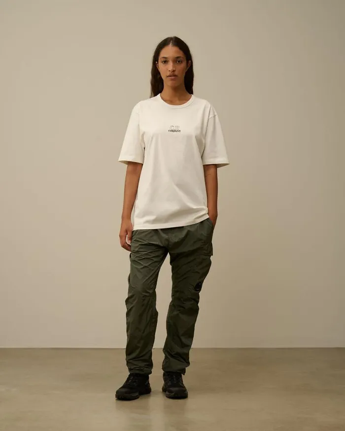CP Company Trousers ChromeR Track Pants Grape Leaf Green 8211 Man