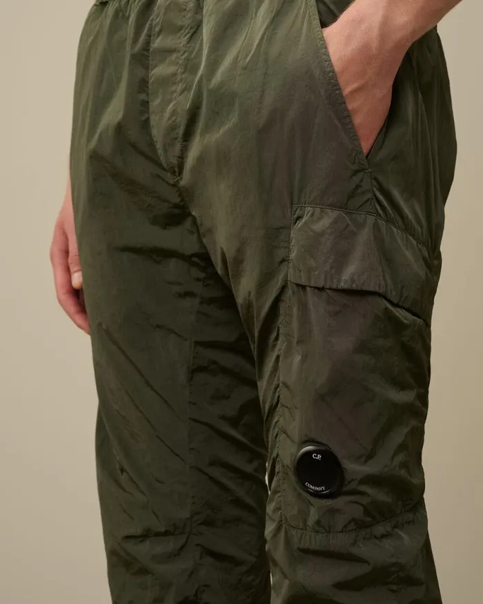 CP Company Trousers ChromeR Track Pants Grape Leaf Green 8211 Man