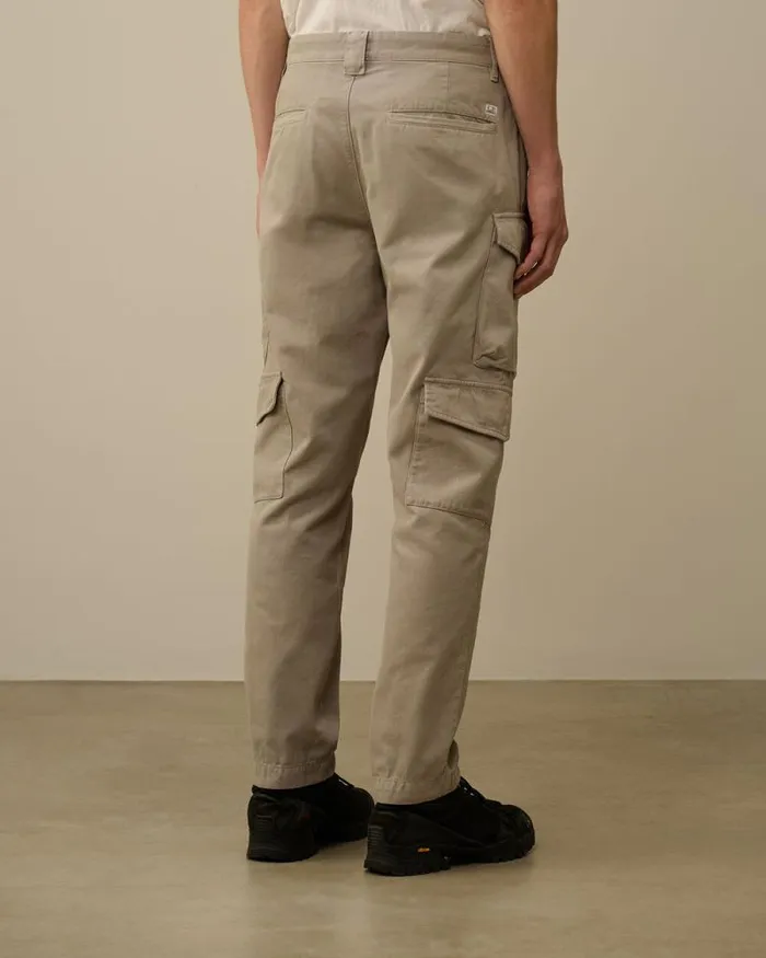 CP Company Trousers Vintage Army Structure Regular Cargo Pants Vintage Khaki Beige 8211 Man