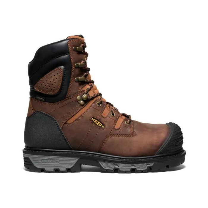 Camden 8quot Waterproof Boot CarbonFiber Toe Men KEEN Work Boots and Shoes