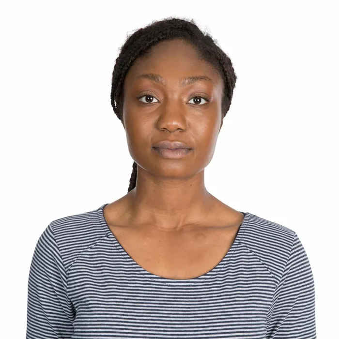 Caribou Striped Long Sleeve TShirt Hibiscus Stripe Women Trespass TShirts