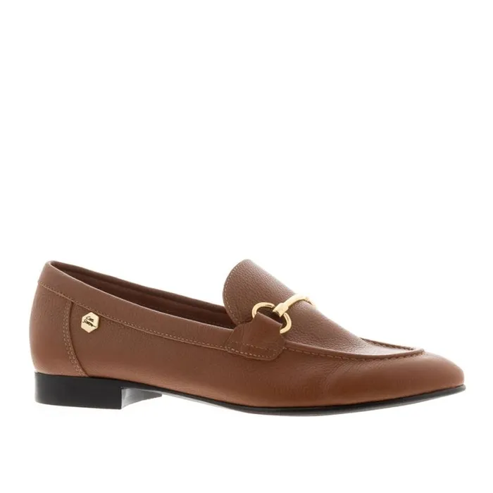 Carl Scarpa Arlie Tan Leather Snaffle Loafers Women Bestselling