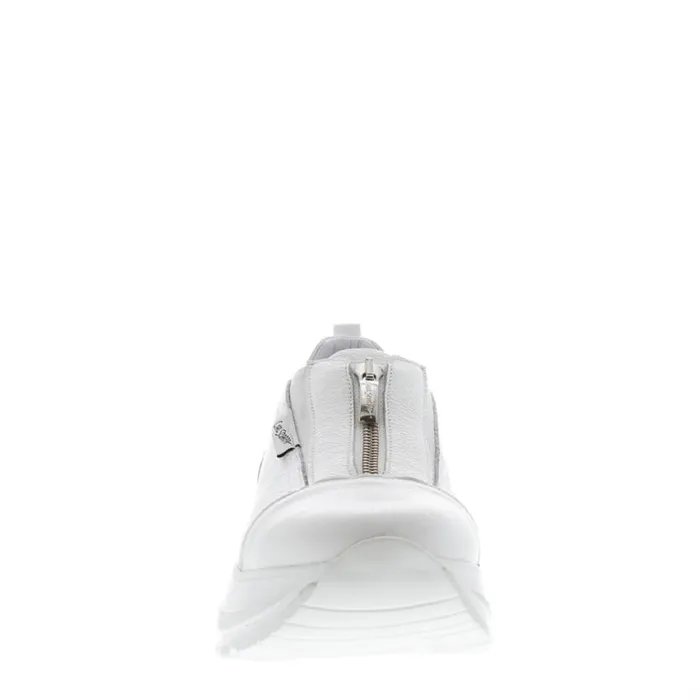 Carl Scarpa Cestine White Leather Platform Trainers Women Trainers