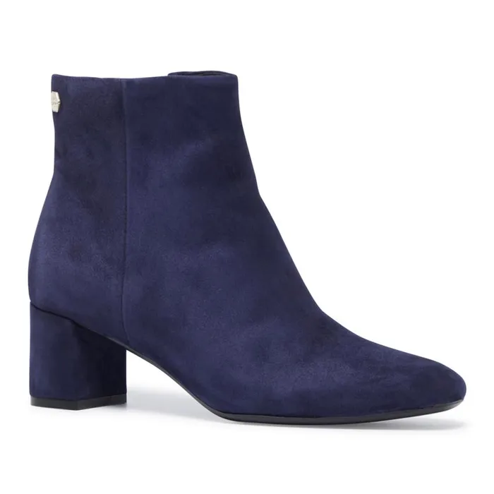 Carl Scarpa Effy Navy Suede Ankle Boots Women Suede Ankle Boots