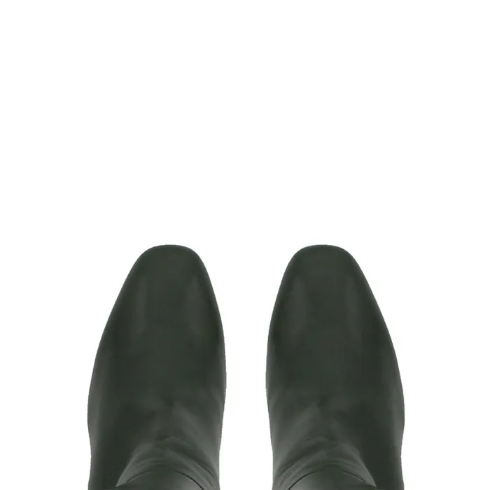 Carl Scarpa Jilly Green Italian Leather Knee High Boots Women Leather Boots
