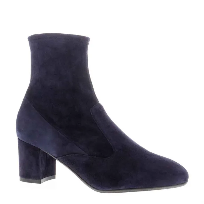Carl Scarpa Rose Navy Suede Ankle Boots Women Suede Ankle Boots
