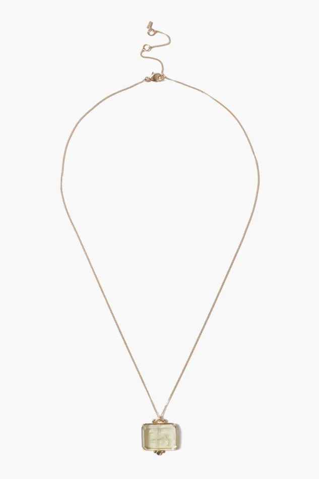 Chan Luu 14k Fine Women 14k Aries Zodiac Necklace