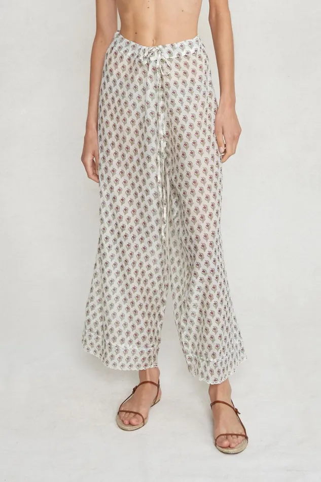 Chan Luu Bottoms Women Harper Pant White