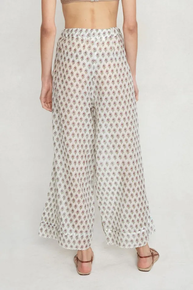 Chan Luu Bottoms Women Harper Pant White