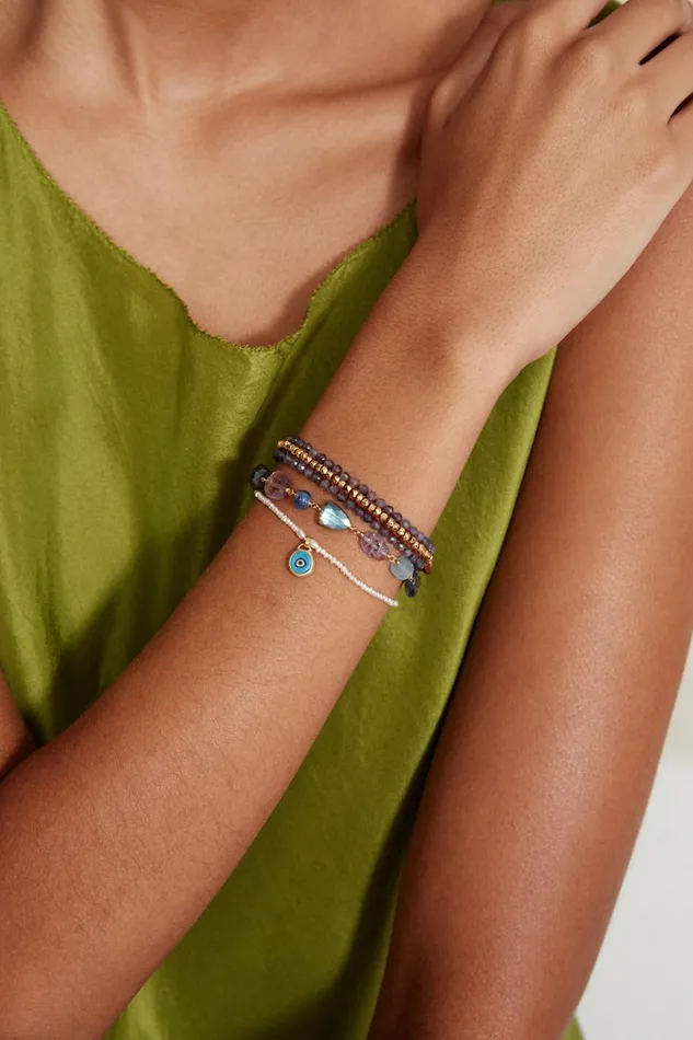 Chan Luu Bracelets Women Maeve Bracelet Blue Mix