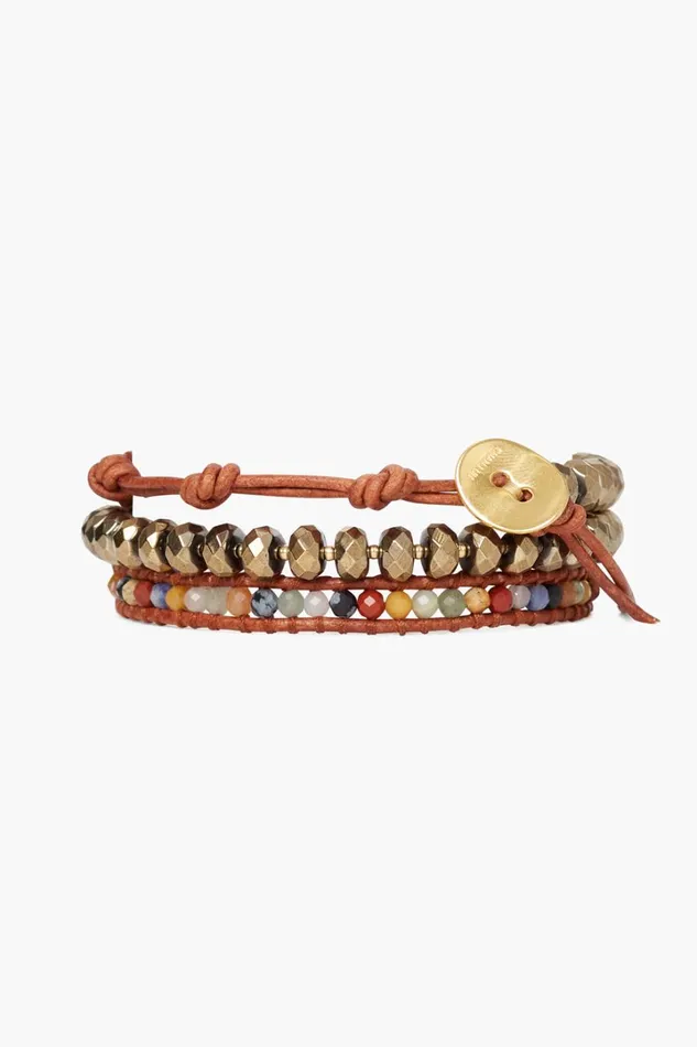 Chan Luu Bracelets Women Mano Triple Wrap Bracelet Multi Mix