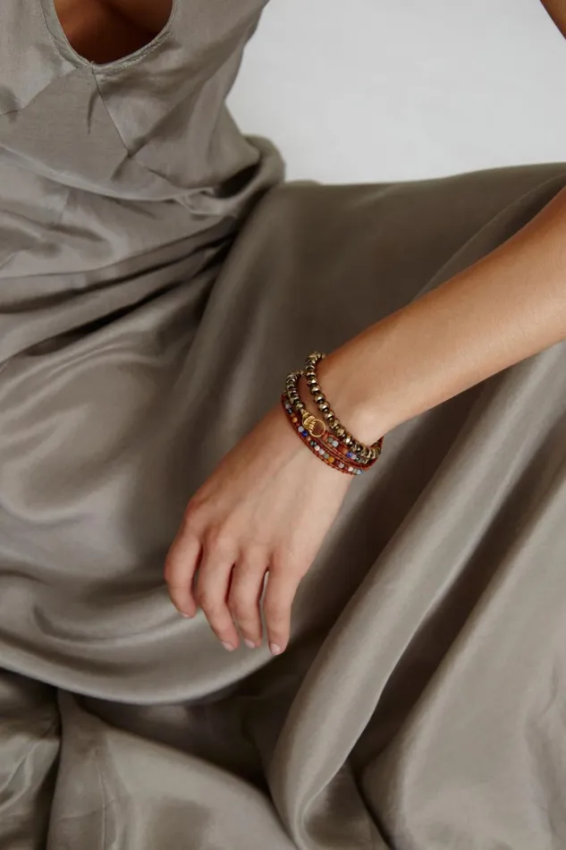 Chan Luu Bracelets Women Mano Triple Wrap Bracelet Multi Mix