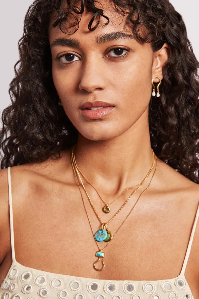 Chan Luu Necklaces Women Coin Necklace Yellow Gold