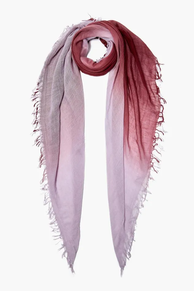 Chan Luu Scarves Women Cashmere And Silk Scarf Chocolate Truffle Dip Dyed