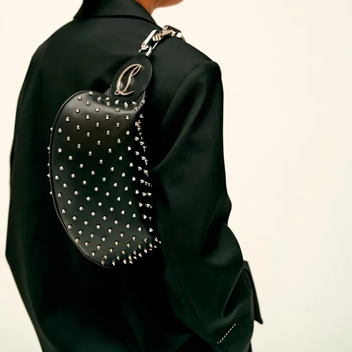 Christian Louboutin Clutches and Evening Bags Women Le 54 Chain Bag 8211 Nappa Leather And Spikes 8211 Black Christian Louboutin Clutches and Evening Bags Women Le 54 Chain Bag 8211 Nappa Leather And Spikes 8211 Black