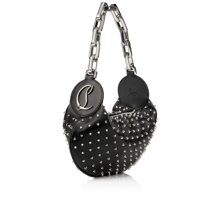 Christian Louboutin Clutches and Evening Bags Women Le 54 Chain Bag 8211 Nappa Leather And Spikes 8211 Black