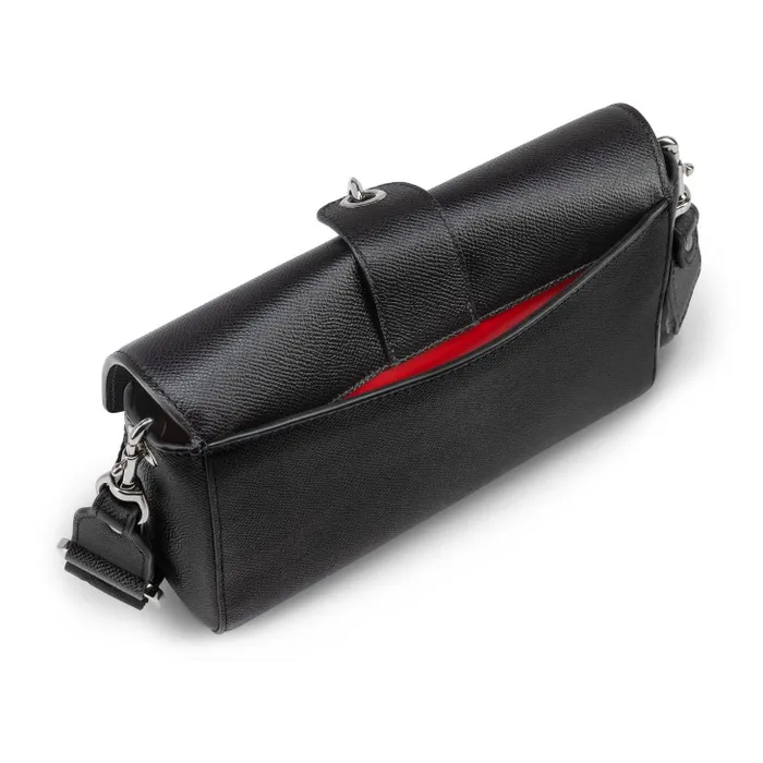 Christian Louboutin Crossbody Bags MenWomen Groovy Crossbody Bag 8211 Calf Alpin Leather 8211 Black