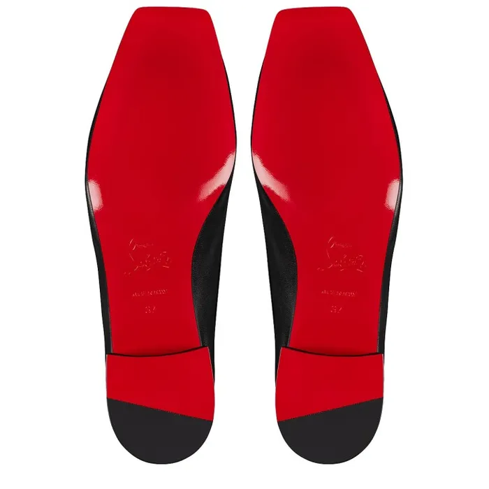 Christian Louboutin Flats and Loafers Women Mamaflirt 30 Mm Ballerinas 8211 Nappa Leather 8211 Black