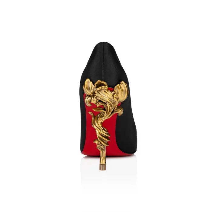 Christian Louboutin Pumps Women Belle Pump 100 Mm Pumps 8211 Crepe Satin 8211 Black