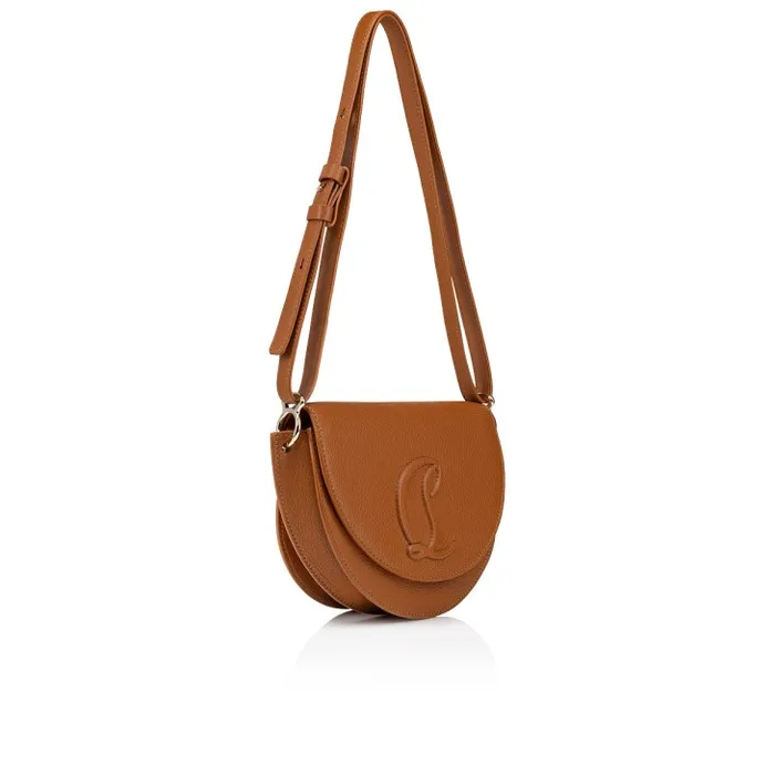 Christian Louboutin Shoulder Bags Women By My Side Crossbody Bag 8211 Grained Calf Leather 8211 Cuoio