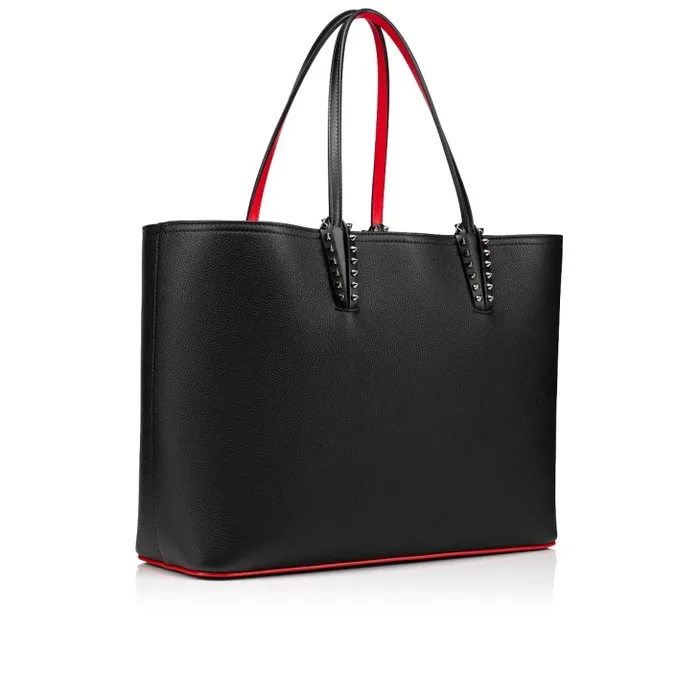 Christian Louboutin Shoulder Bags Women Cabata Tote Bag 8211 Grained Calf Leather And Smooth Calf Leather 8211 Black