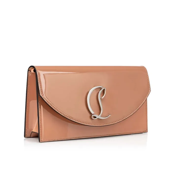 Christian Louboutin Shoulder Bags Women Loubi54 Clutch 8211 Patent Calf And Metal 8211 Blush