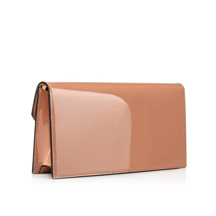 Christian Louboutin Shoulder Bags Women Loubi54 Clutch 8211 Patent Calf And Metal 8211 Blush
