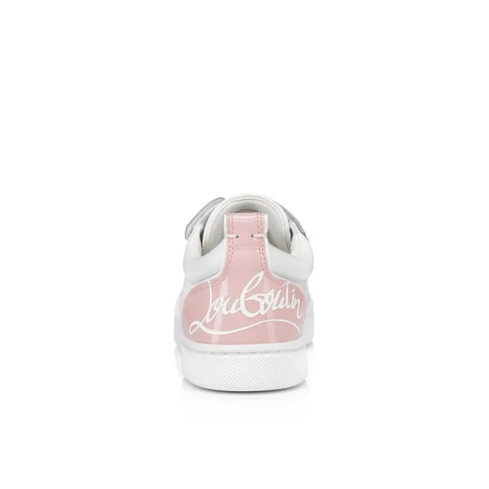 Christian Louboutin Sneakers Kids Funnyto Sneakers 8211 Calf Leather And Patent Calf Leather 8211 Rosy
