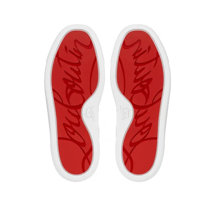 Christian Louboutin Sneakers Kids Funnyto Sneakers 8211 Calf Leather And Patent Calf Leather 8211 Rosy