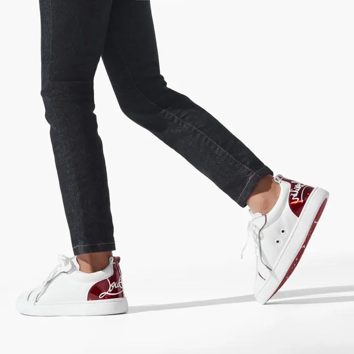 Christian Louboutin Sneakers Kids Funnyto Sneakers 8211 Calf Leather And Patent Calf Leather Psychic 8211 Loubi Christian Louboutin Sneakers Kids Funnyto Sneakers 8211 Calf Leather And Patent Calf Leather Psychic 8211 Loubi