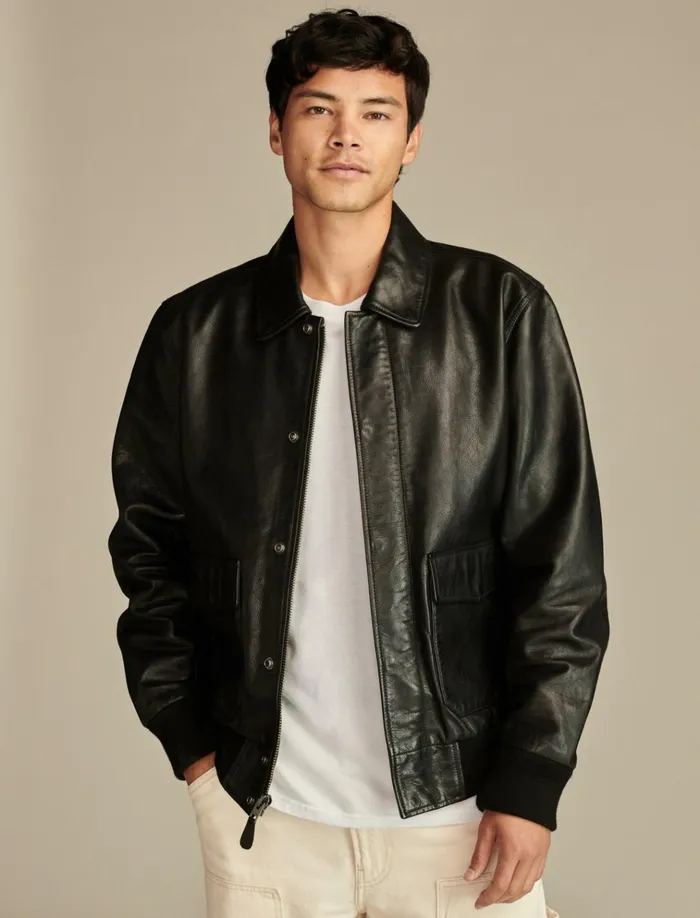 Cole Hauser G15 Flight Jacket 001 Black Men Lucky Brand Jackets and Outerwear Cole Hauser G15 Flight Jacket 001 Black Men Lucky Brand Jackets and Outerwear