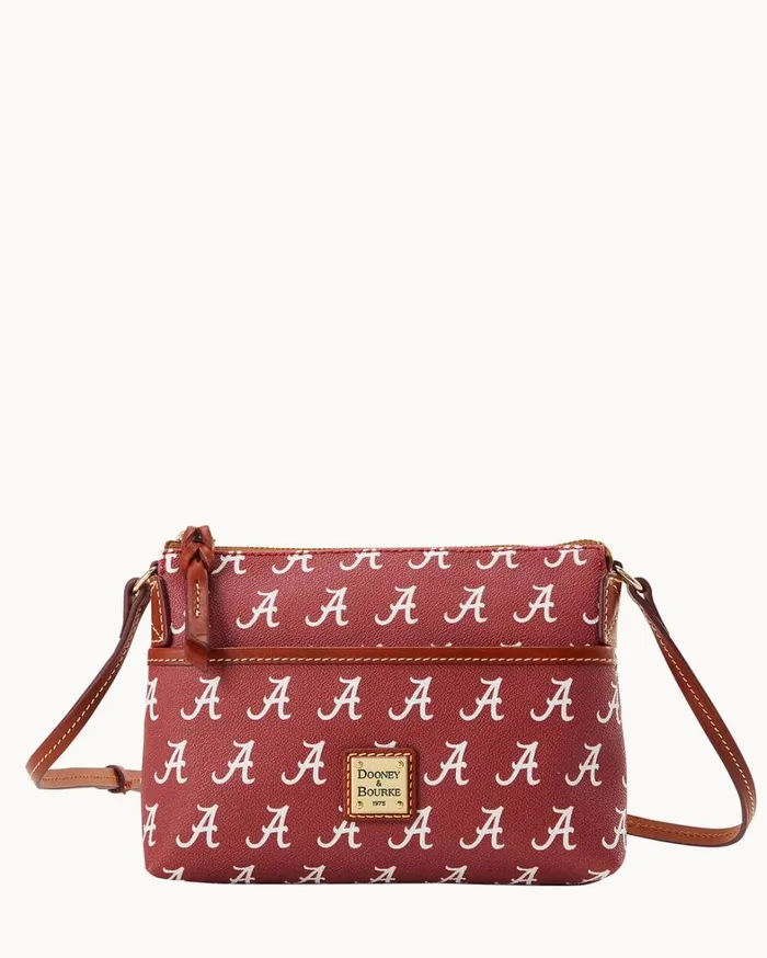 Collegiate University Of Alabama Ginger Crossbody U Of Alabama Women Dooney and Bourke Crossbodies Collegiate University Of Alabama Ginger Crossbody U Of Alabama Women Dooney and Bourke Crossbodies