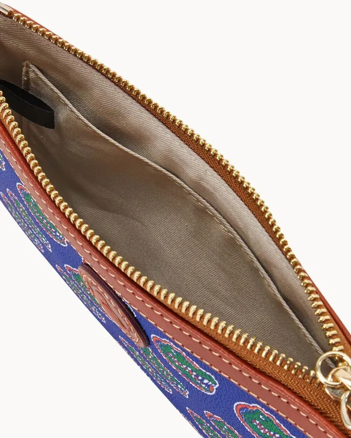 Collegiate University Of Florida Large Slim Wristlet Florida Women Dooney and Bourke Wallets Collegiate University Of Florida Large Slim Wristlet Florida Women Dooney and Bourke Wallets