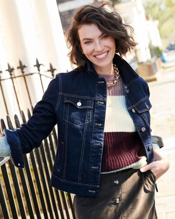 Cotton Traders Coats and Jackets Essential Stretch Denim Jacket 8211 Women