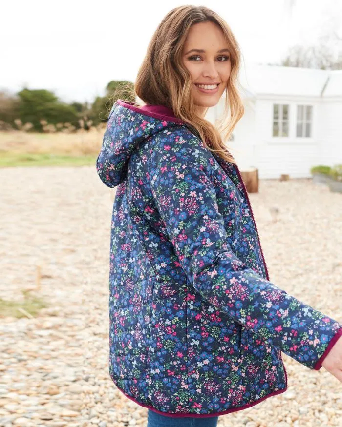Cotton Traders Coats and Jackets SwitchItUp Reversible Padded Jacket 8211 Women