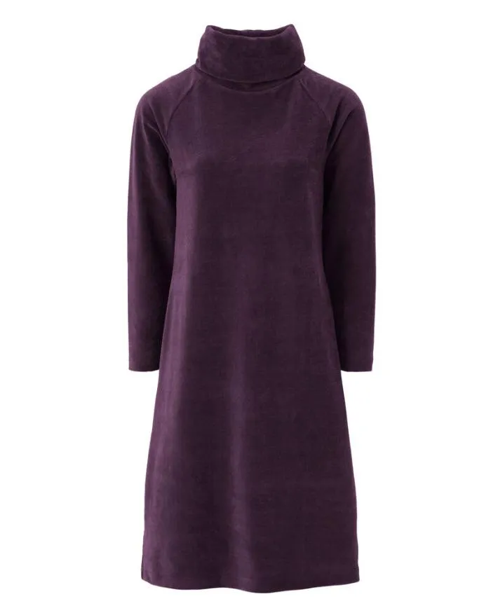 Cotton Traders Dresses Jersey Cord Cowl Neck Midi Dress 8211 Women