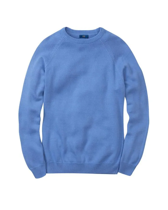 Cotton Traders Knitwear Cotton Crew Neck Jumper 8211 WomenMenUnisex