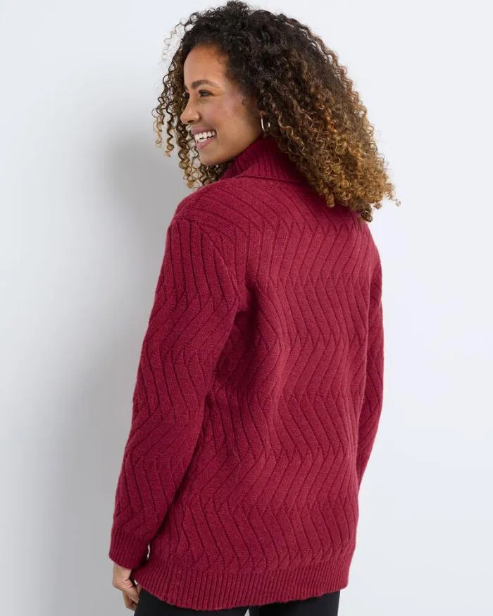 Cotton Traders Knitwear Roll Neck Jumper 8211 Women
