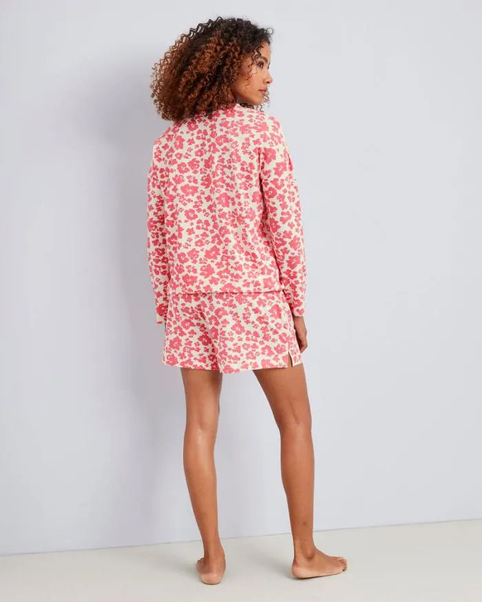Cotton Traders Loungewear Long Sleeve Shorts Set 8211 Women