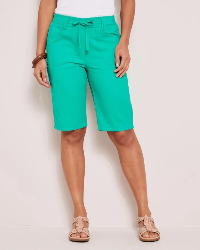 Cotton Traders Shorts Wrinkle Free PullOn Shorts 8211 Women