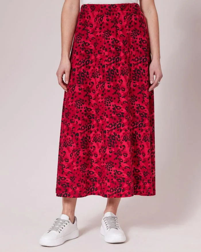 Cotton Traders Skirts Jersey PullOn Print Maxi Skirt 8211 Women