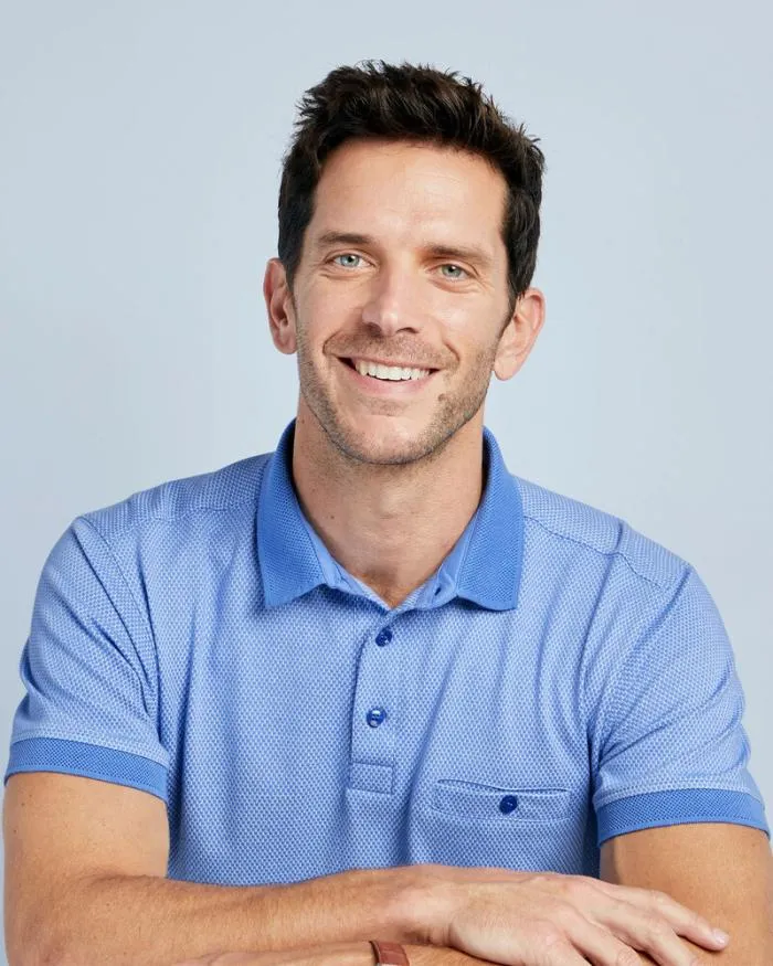 Cotton Traders Tops and TShirts Luxury Textured Polo Shirt 8211 Men