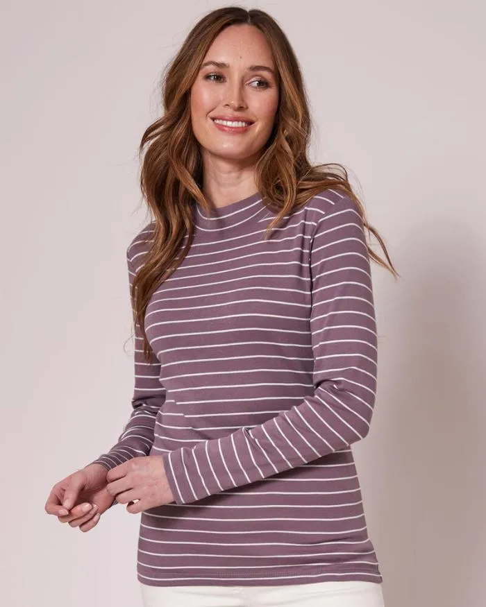 Cotton Traders Tops and TShirts Wrinkle Free Long Sleeve Stripe Turtleneck 8211 Women Cotton Traders Tops and TShirts Wrinkle Free Long Sleeve Stripe Turtleneck 8211 Women