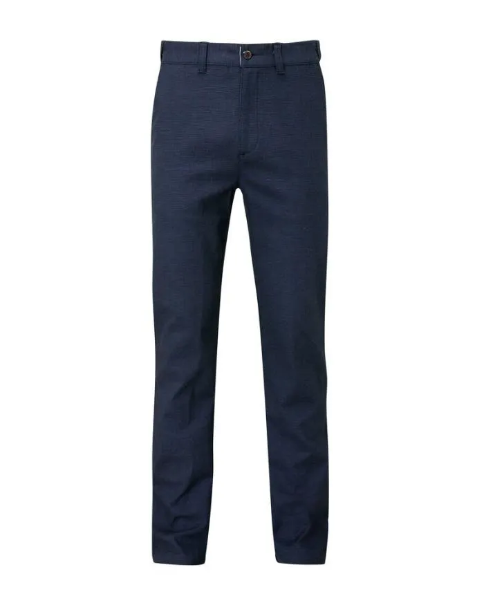 Cotton Traders Trousers Check Stretch Chino Trousers 8211 Men