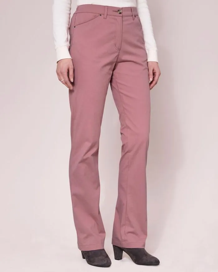 Cotton Traders Trousers Classic StraightLeg Chino Trousers 8211 Women