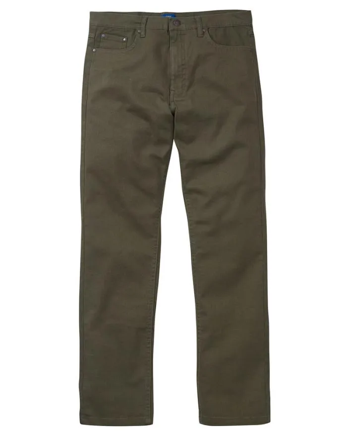 Cotton Traders Trousers S Coloured Stretch Jeans 8211 MenUnisex