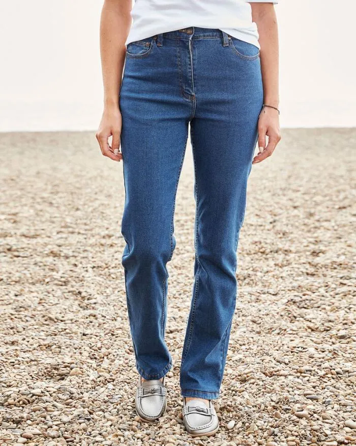 Cotton Traders Trousers s Stretch Jeans 8211 WomenUnisex