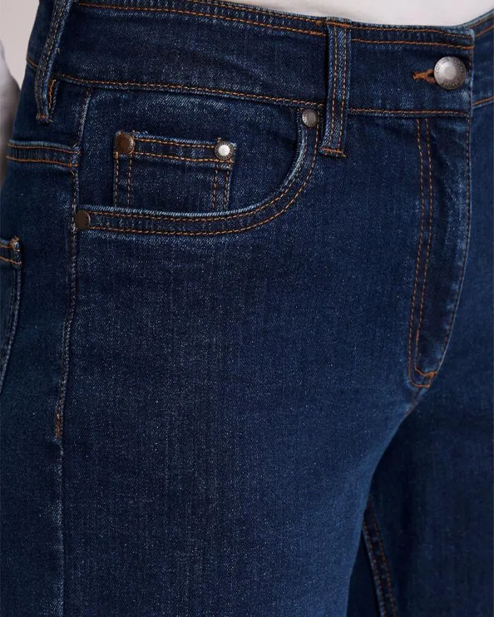 Cotton Traders Trousers WideLeg Stretch Jeans 8211 Women