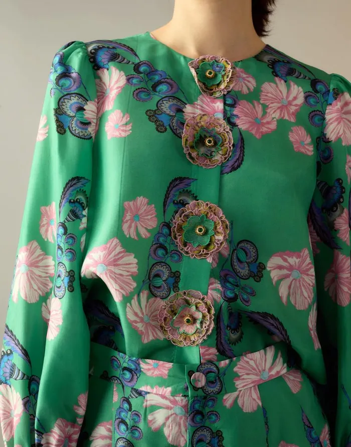 Cynthia Rowley Eden Silk Blouse Women Tops Cynthia Rowley Eden Silk Blouse Women Tops