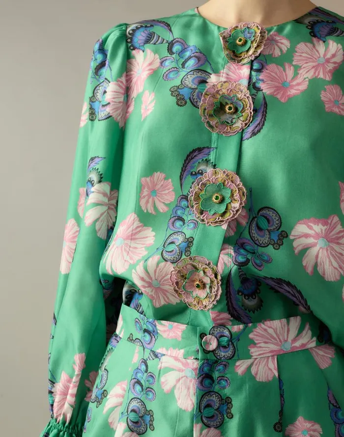Cynthia Rowley Eden Silk Blouse Women Tops Cynthia Rowley Eden Silk Blouse Women Tops